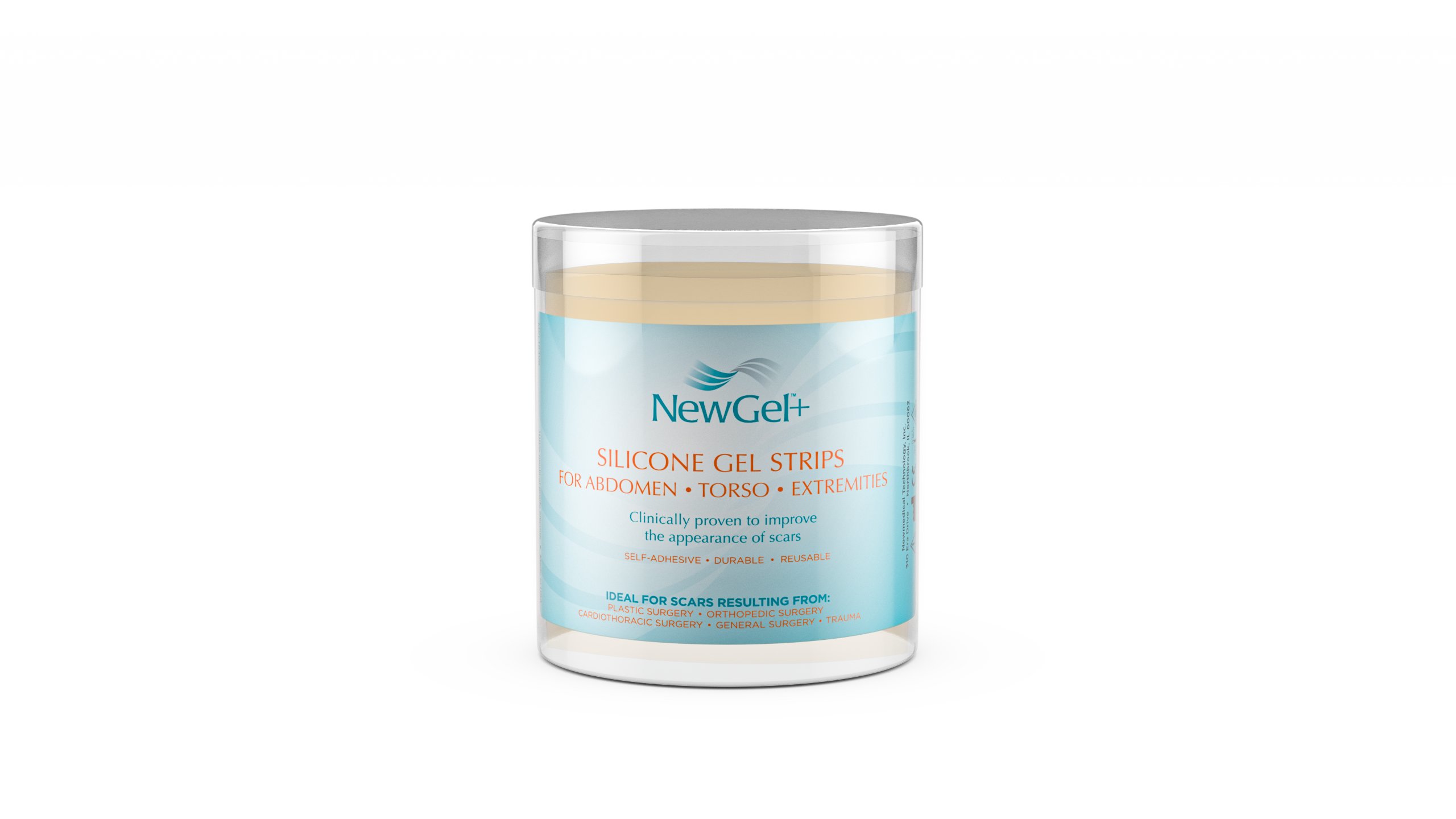 New Gel+ Béžová náplasť na brucho (1 ks)