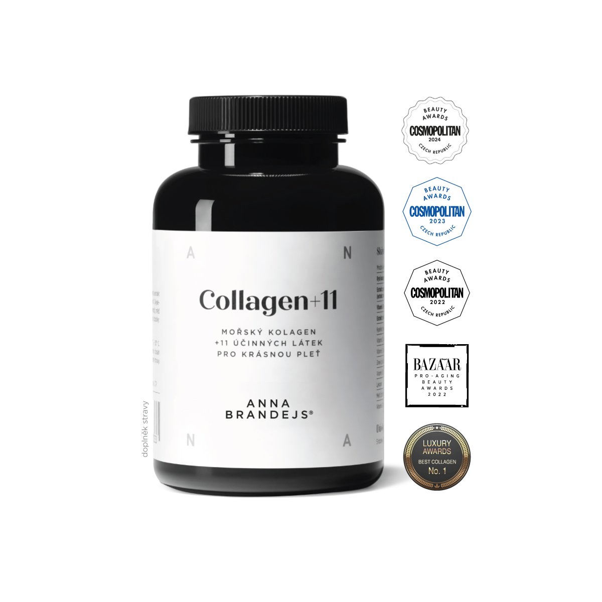 Collagen+11 ANNA BRANDEJS + darček Be Slim Malina ANNA BRANDEJS