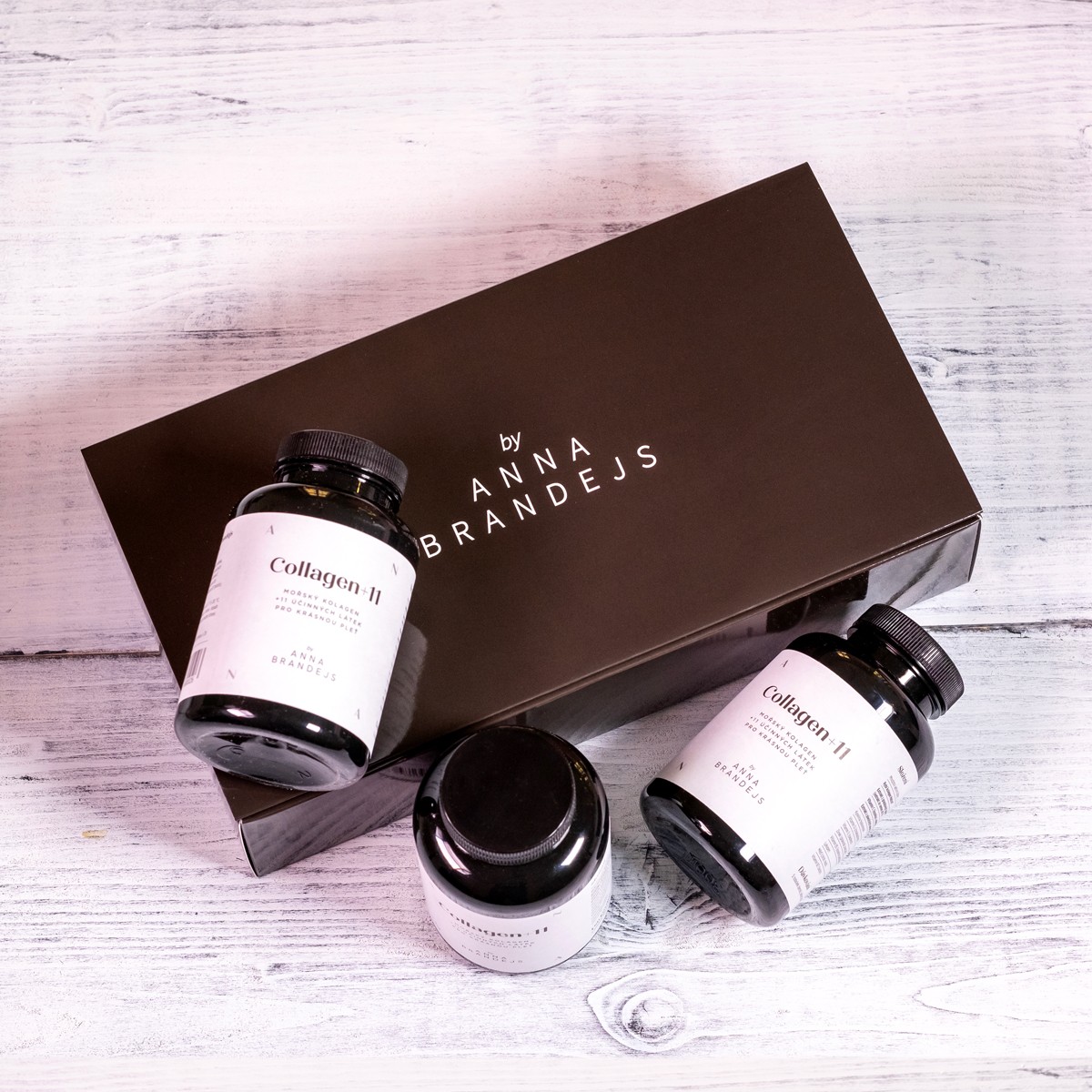 Limitovaná edícia: 3 ks Collagen+11 ANNA BRANDEJS