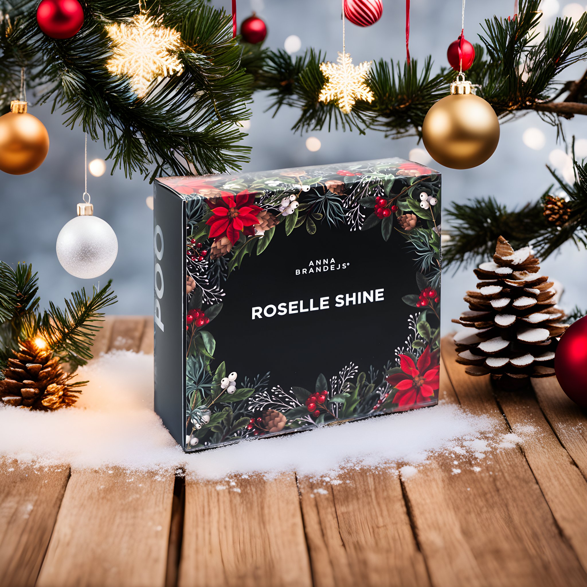 Vianočný  balíček: Kompletná vlasová starostlivosť Roselle Shine ANNA BRANDEJS
