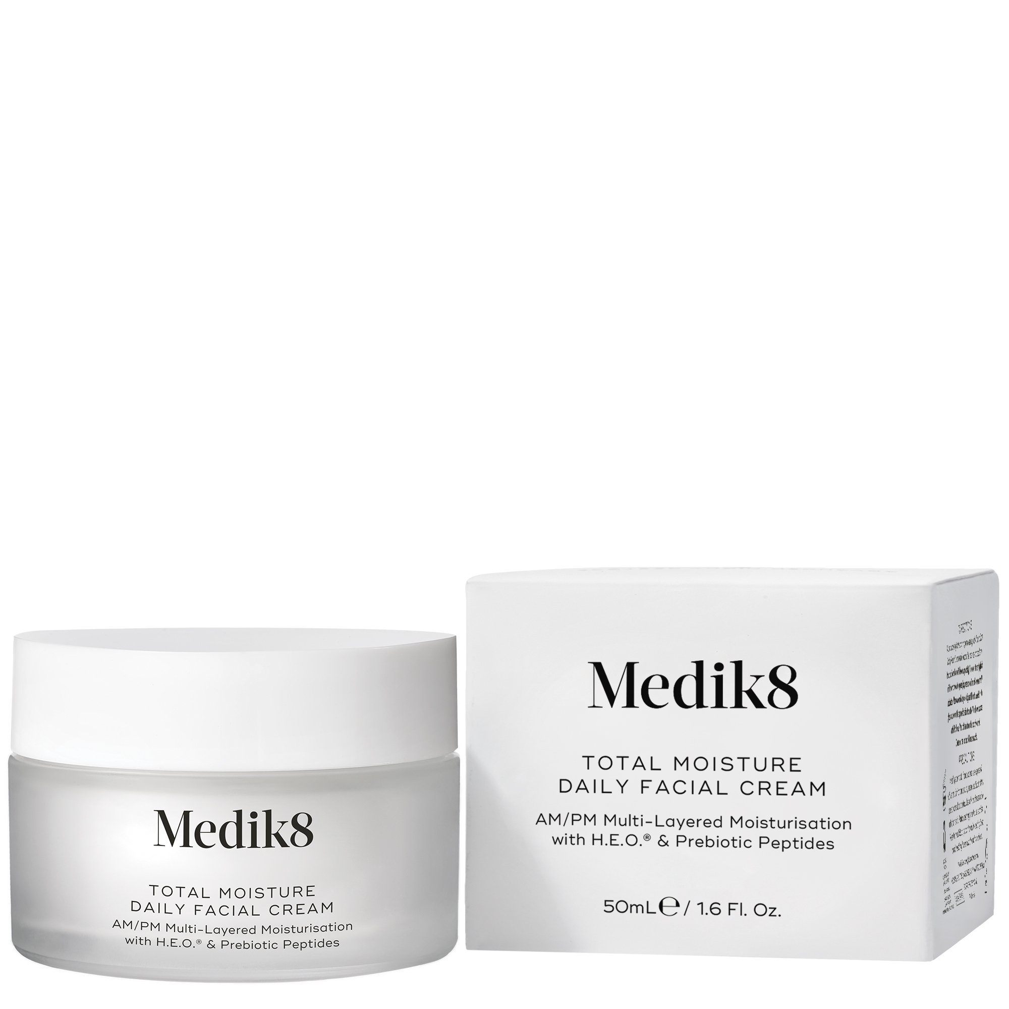 TOTAL MOISTURE DAILY FACIAL CREAM + darček: Medik8 kozmetická špachtľa