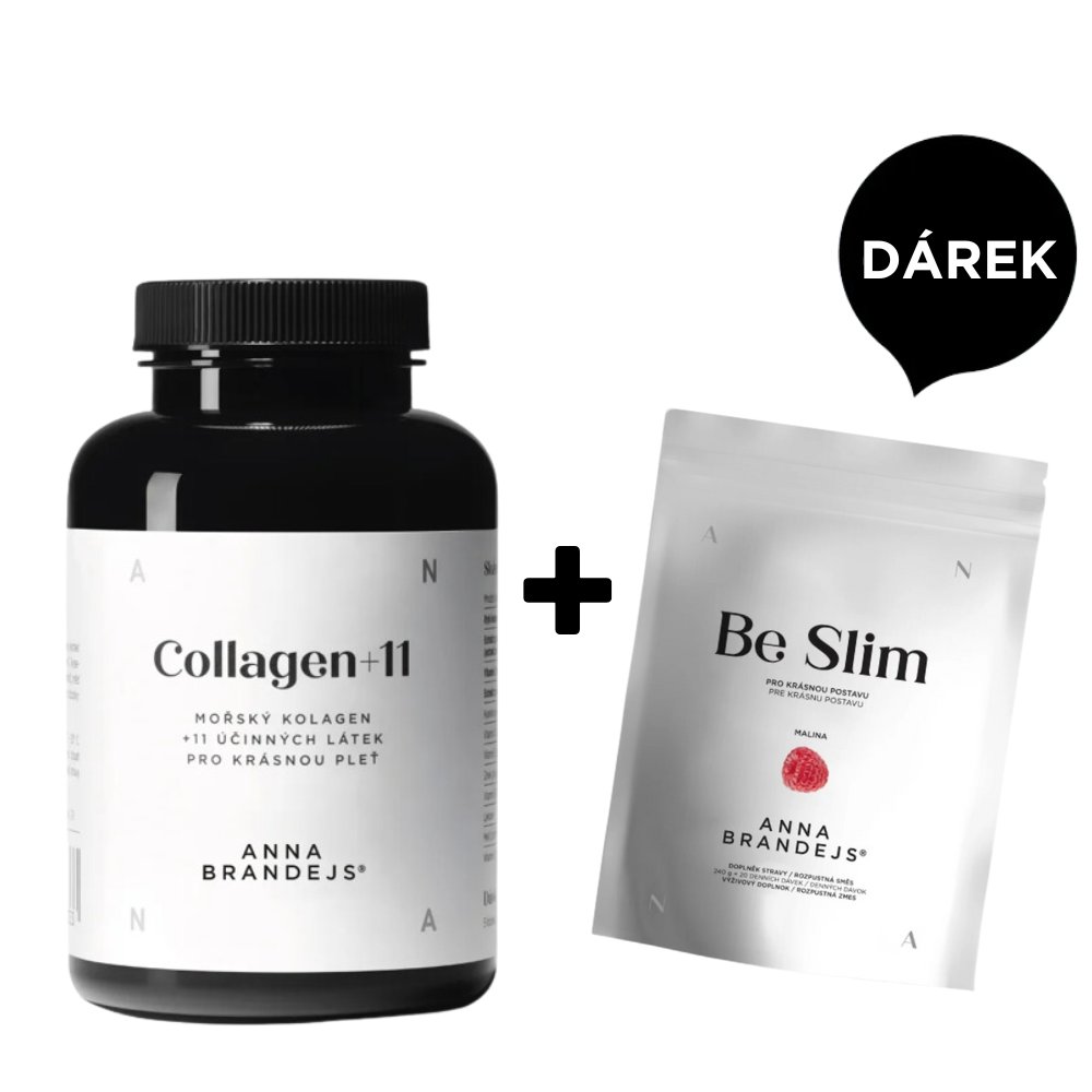 Collagen+11 ANNA BRANDEJS + darček Be Slim Malina ANNA BRANDEJS