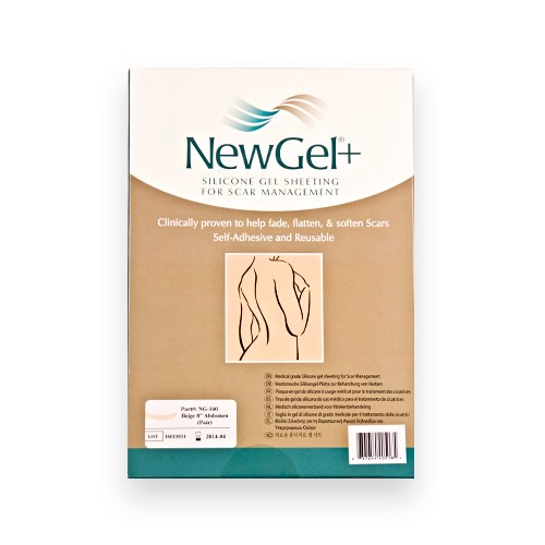 New Gel+ Béžová náplasť na brucho (2 ks)