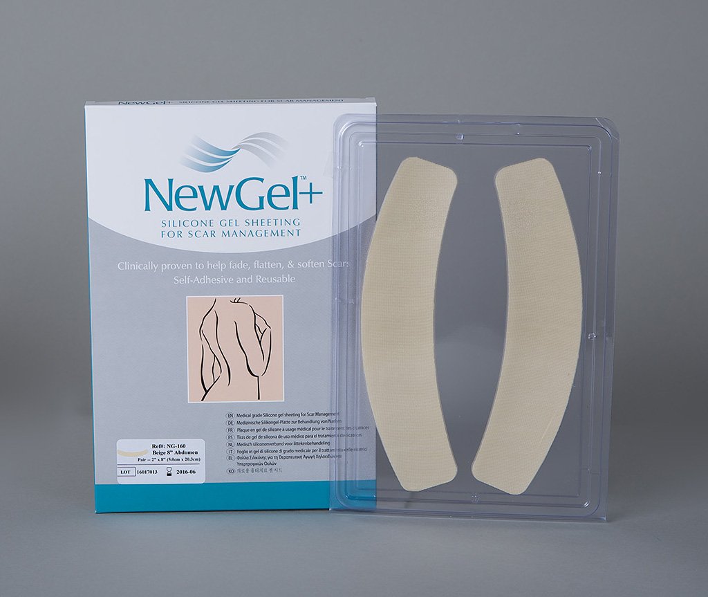 New Gel+ Béžová náplasť na brucho (2 ks)