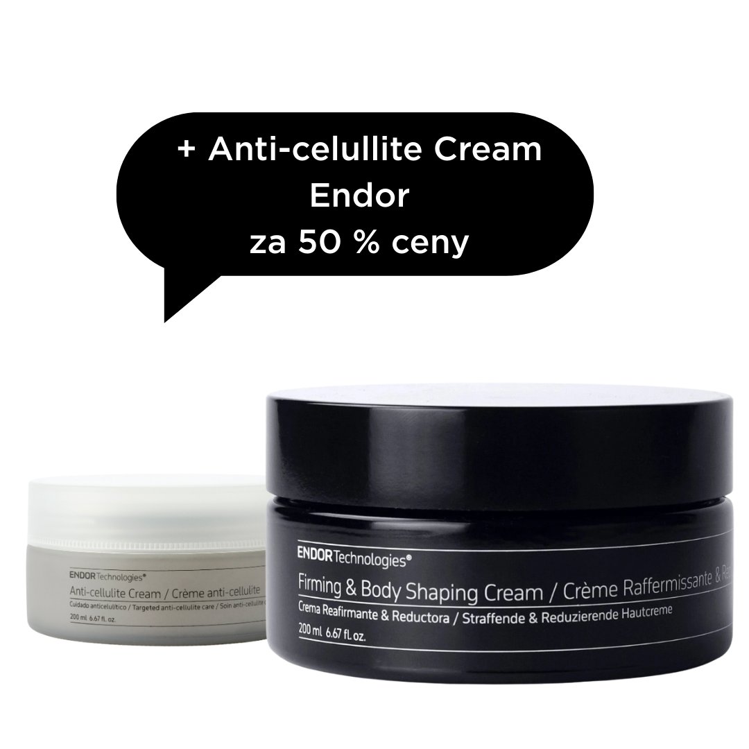 Balíček Firming & Body Shaping Cream Endor a k tomu Krém proti celulitíde Endor za 50 % ceny