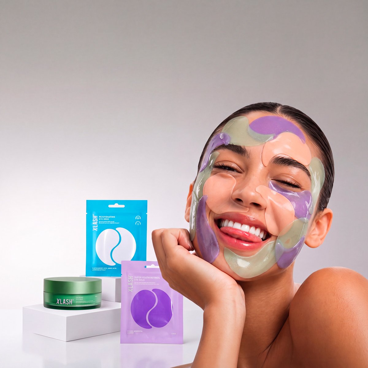 Calming Eye Gels Xlash (60 ks / 30 párov)