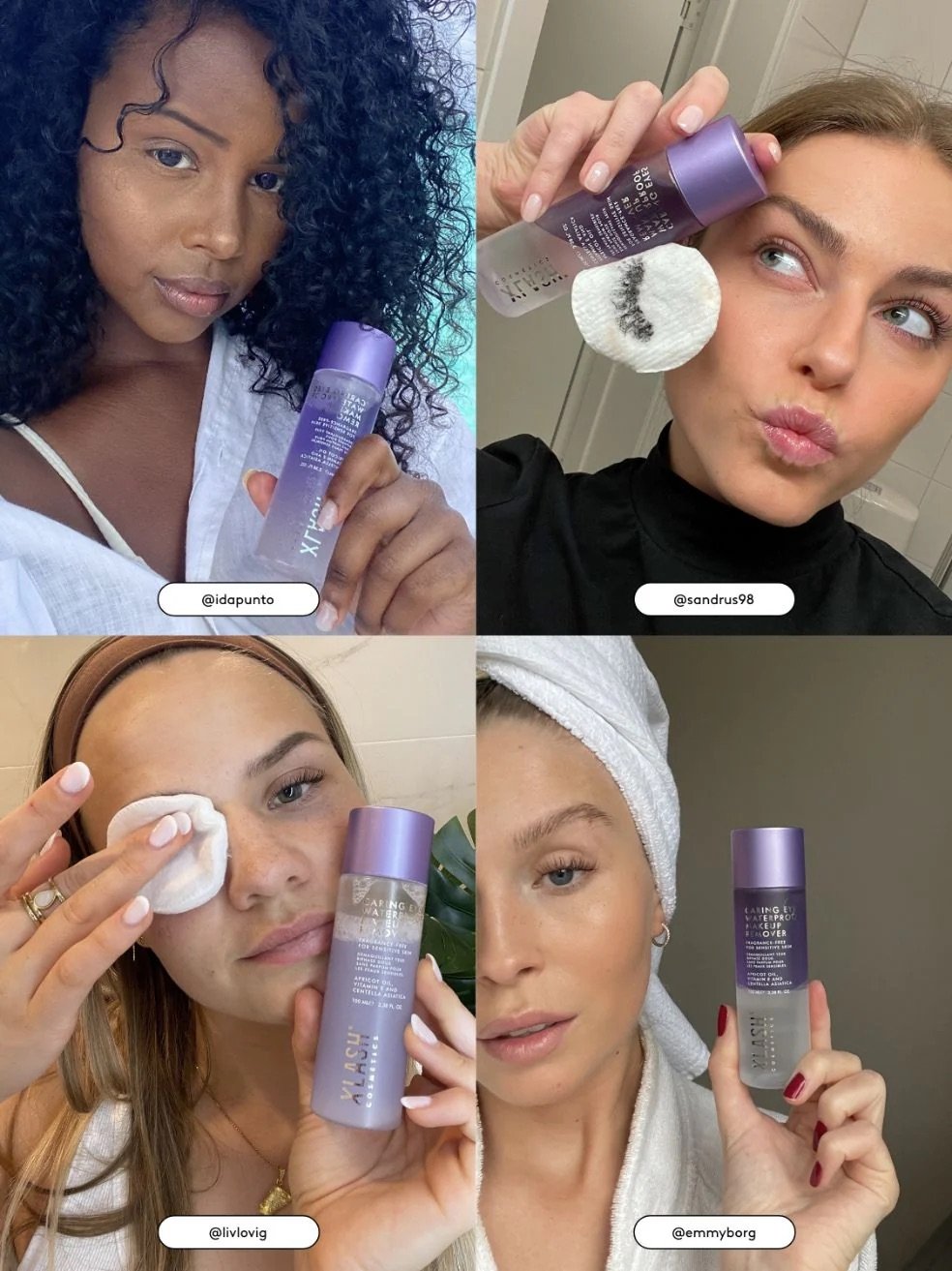 Caring Eyes Waterproof Make-Up Remover Xlash