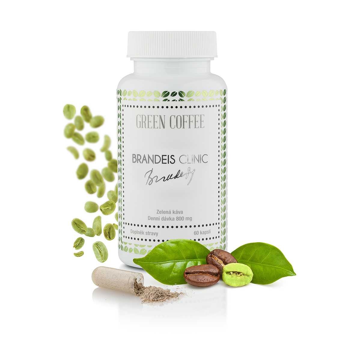 GREEN COFFEE by Brandeis Clinic (Expiracia: 31.12. 2018)