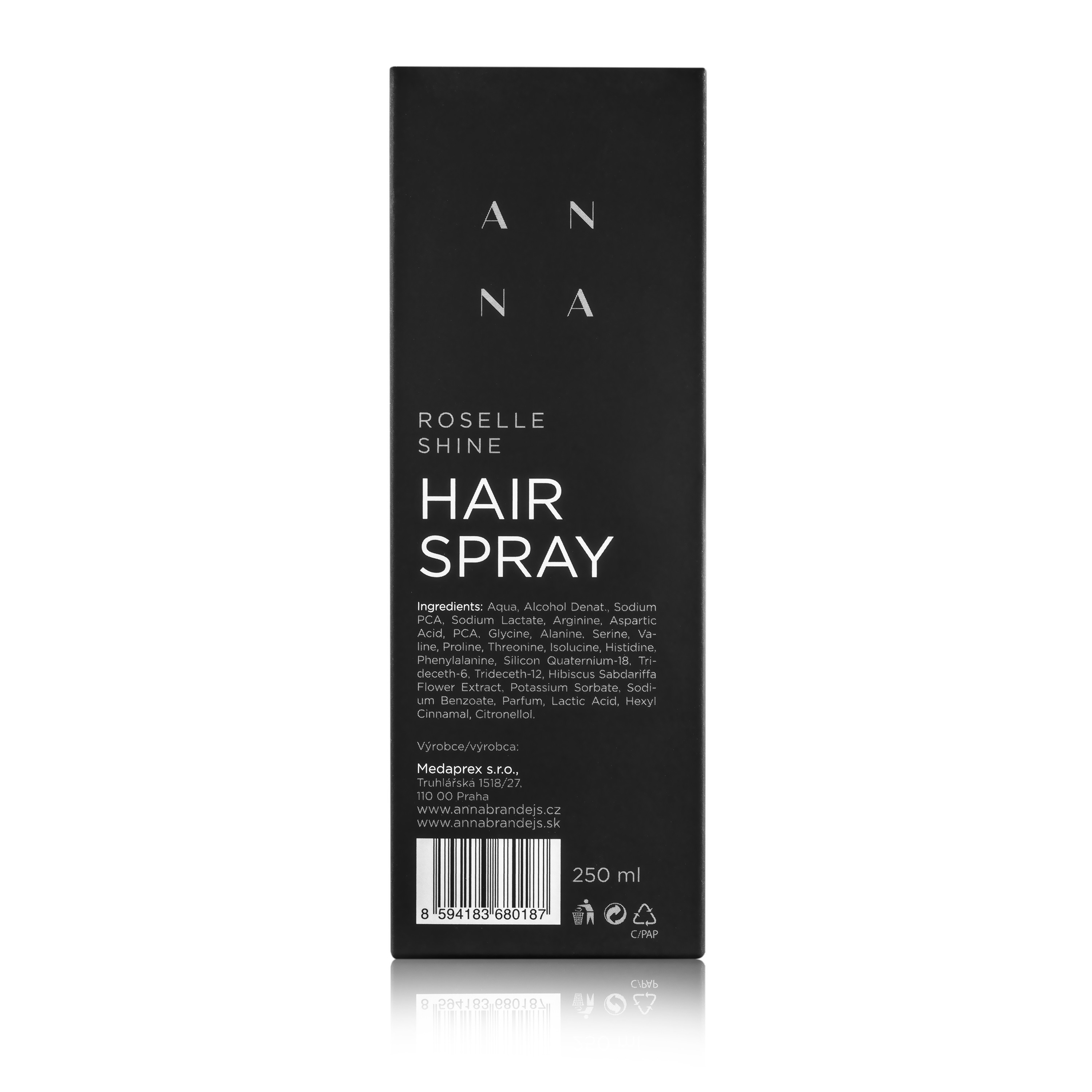 Bezoplachové sérum na vlasy Roselle Shine od značky ANNA BRANDEJS