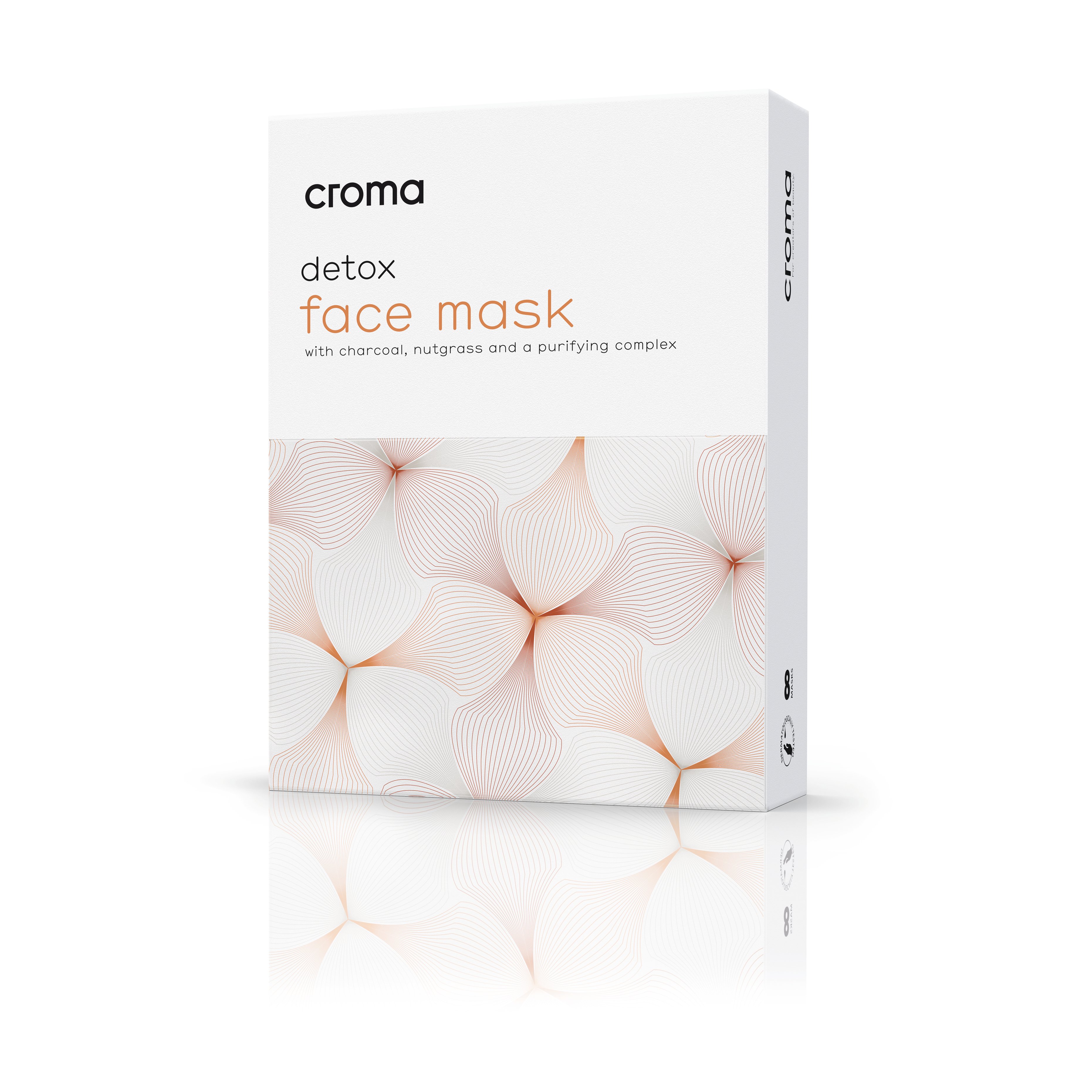 Croma Detox Face Mask (8 ks)